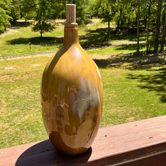 Accents Mustard Yellow Vase Decor Poshmark